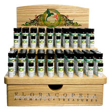 Add Your Brand Value Boost Retail Sales Cosmetic Shop Customized Counter Top Wooden Essential Oil Display Stands